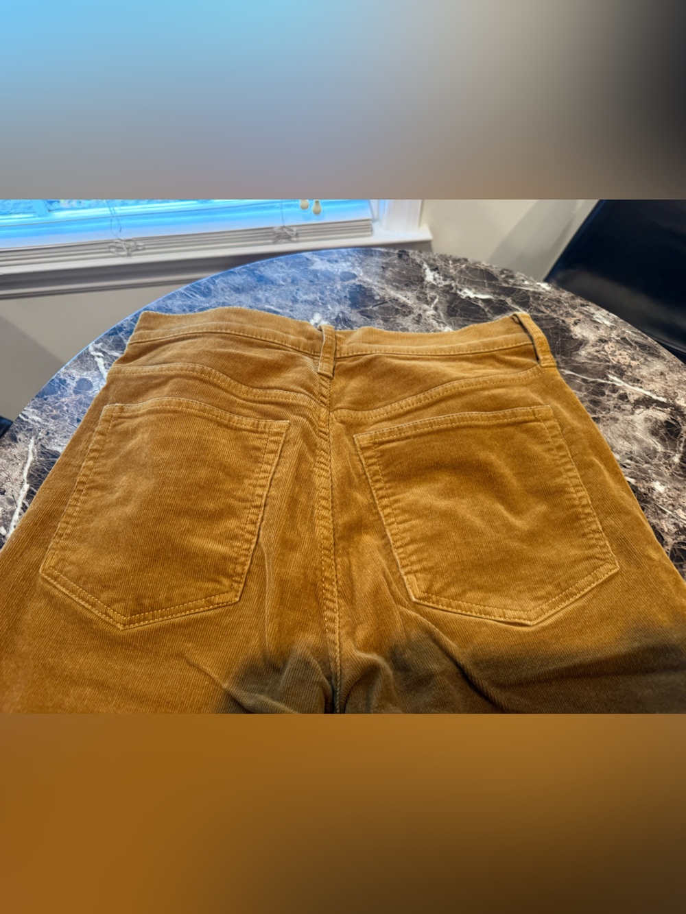 Women's High-Rise Corduroy Jeans in Camel